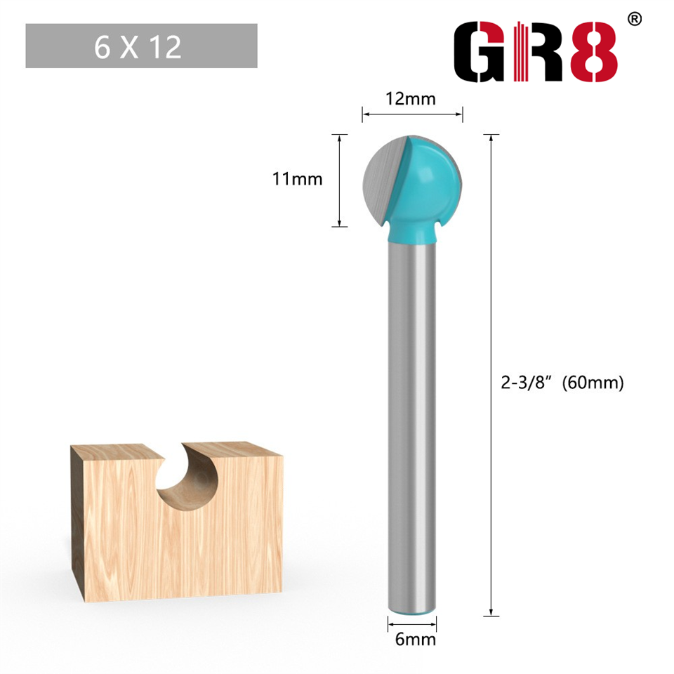 Metric Round Carving Bit